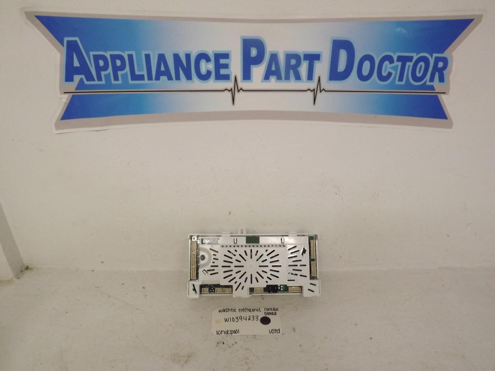 Whirlpool Washer W10394233 Electronic Control Board Used Whirlpool Washer W10394233 Electronic Control Board Used